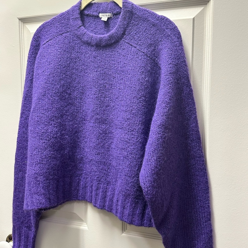 Pistola Vibrant Purple Knit Top